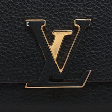 Load image into Gallery viewer, Louis Vuitton Taurillon Capucines Long Wallet Black x Hot Pink