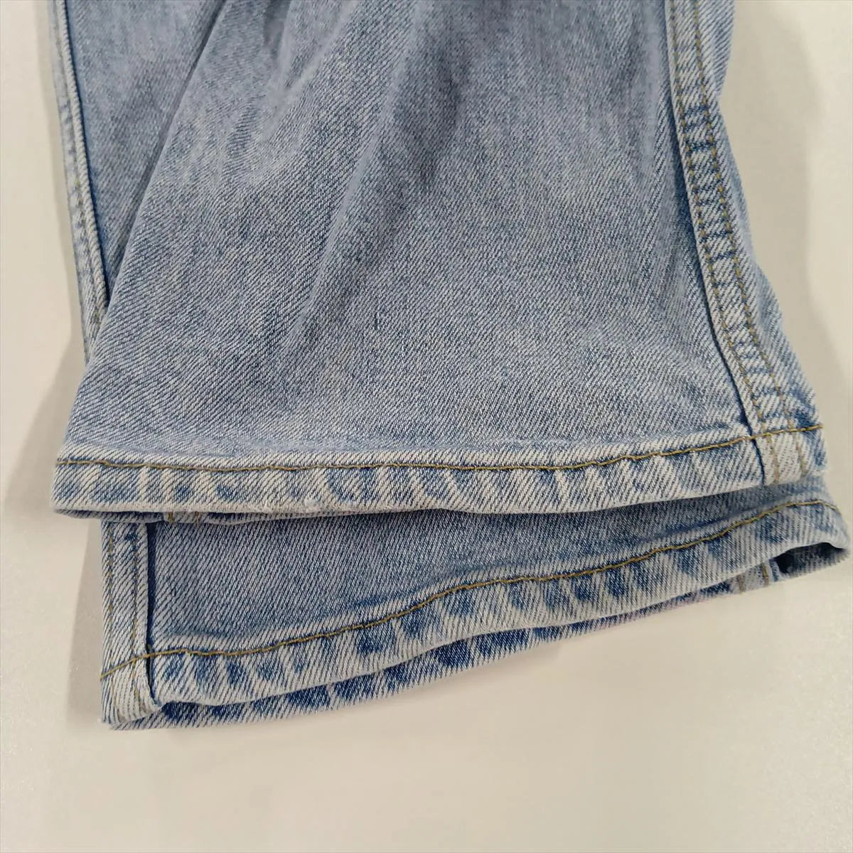 Gucci Cotton Denim Pants Blue