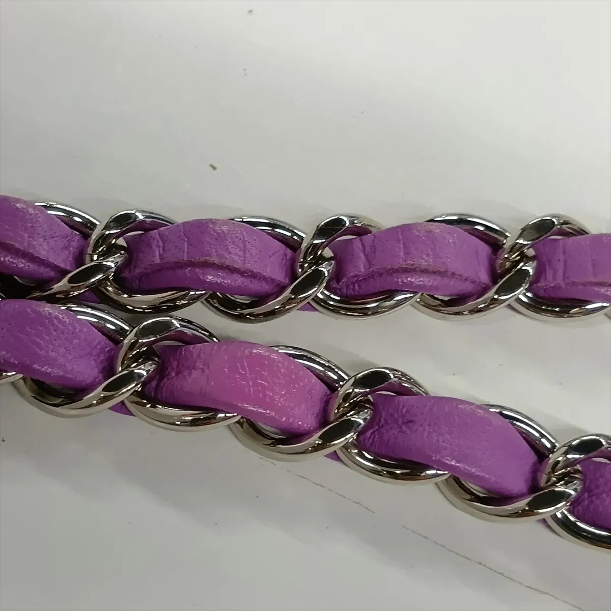 Chanel Mini Matelasse 17 Lambskin Single Flap Single Chain Bag Purple