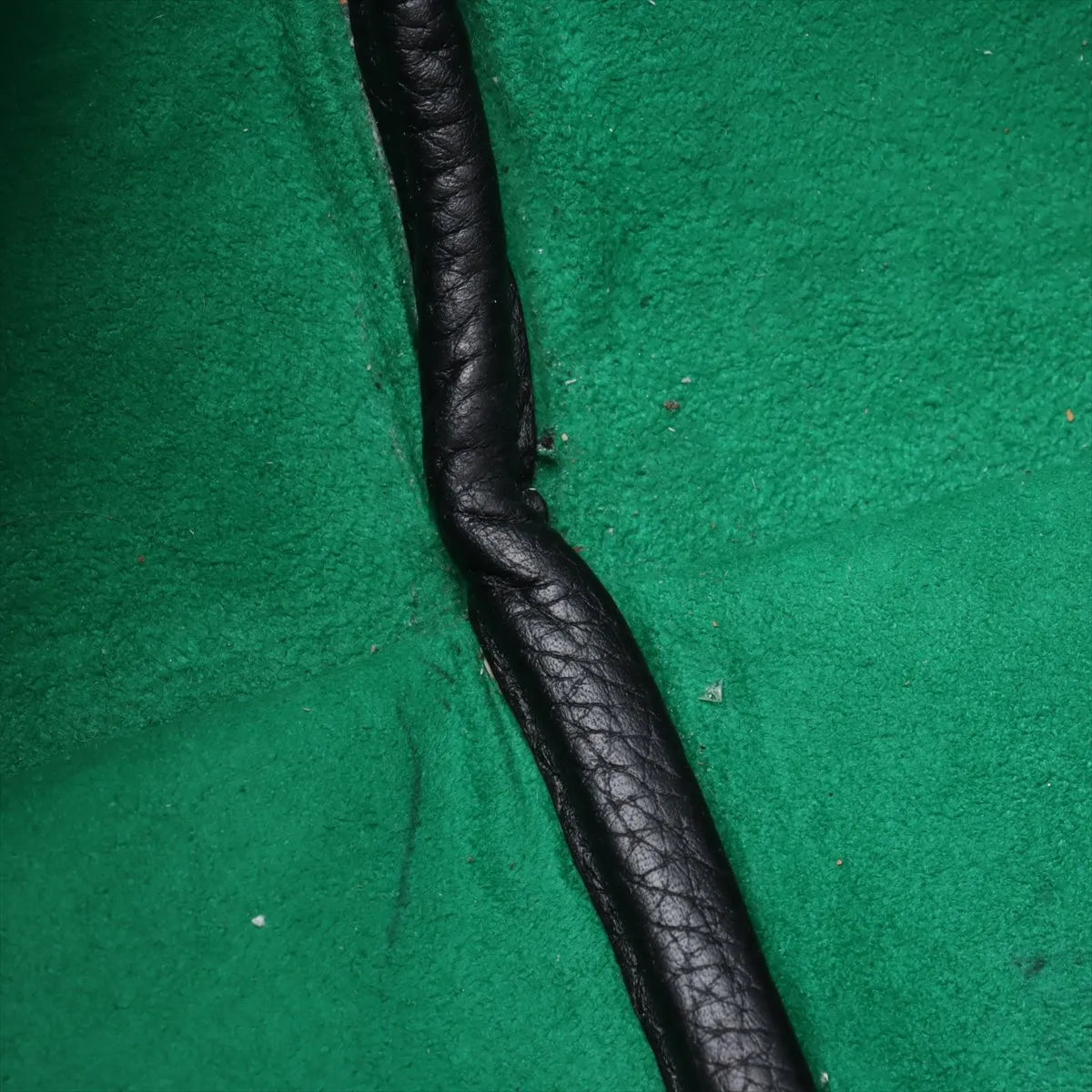 Gucci Jumbo GG Logo Leather Tote Bag Black