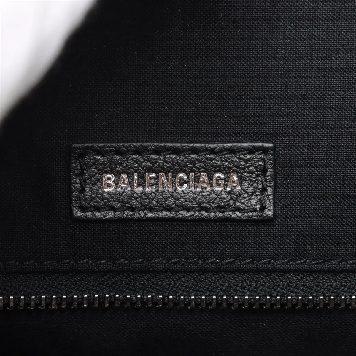 Balenciaga Shopping Tote Leather Two-Way Bag Black