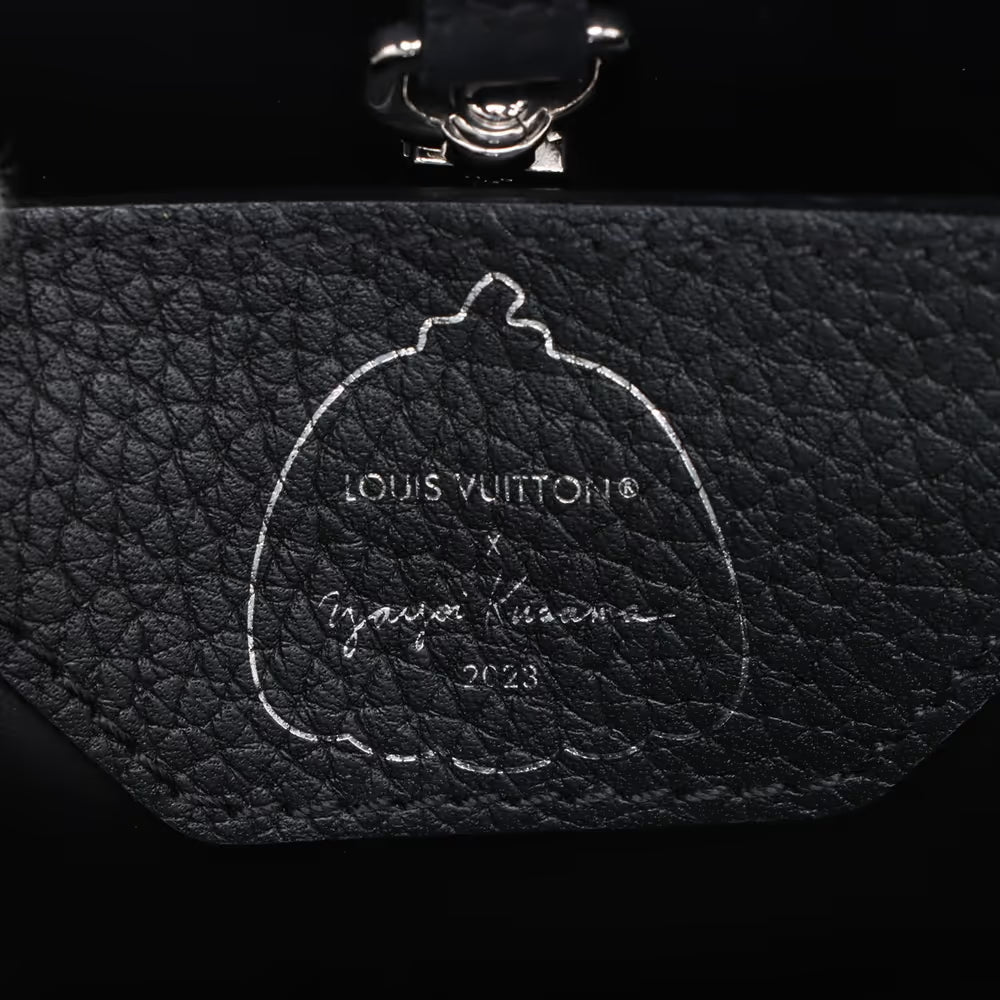 Louis Vuitton x Yayoi Kusama Capucines MM Black x Multicolor