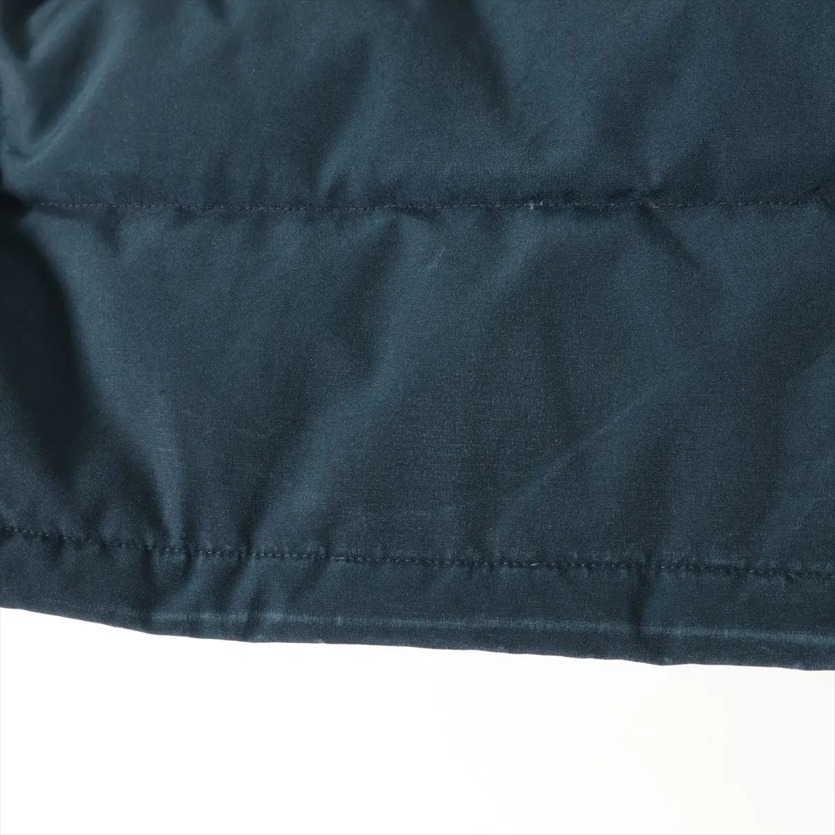 Danton Polyester Fur Down Jacket Navy Blue