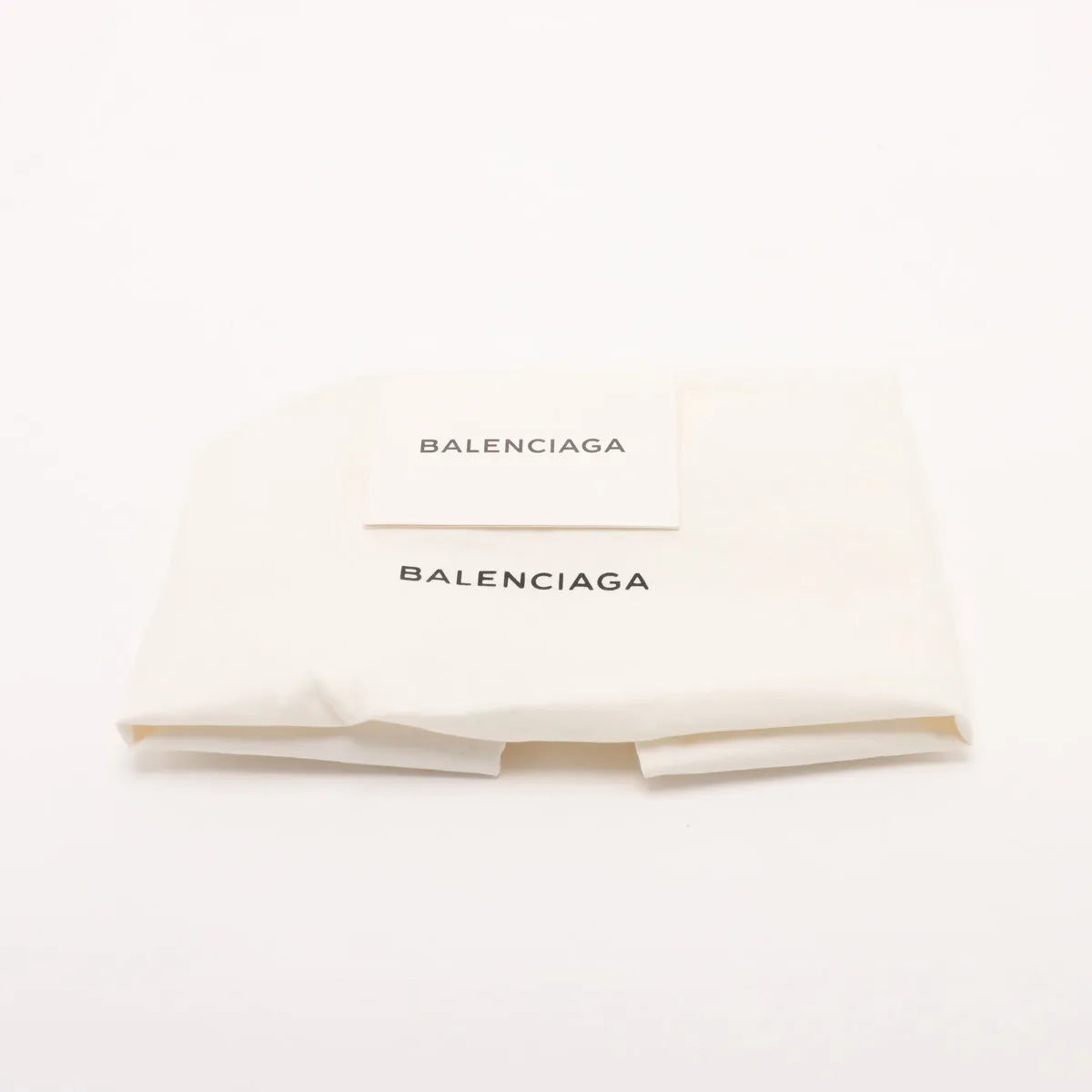 Balenciaga Shearling Clutch Bag White