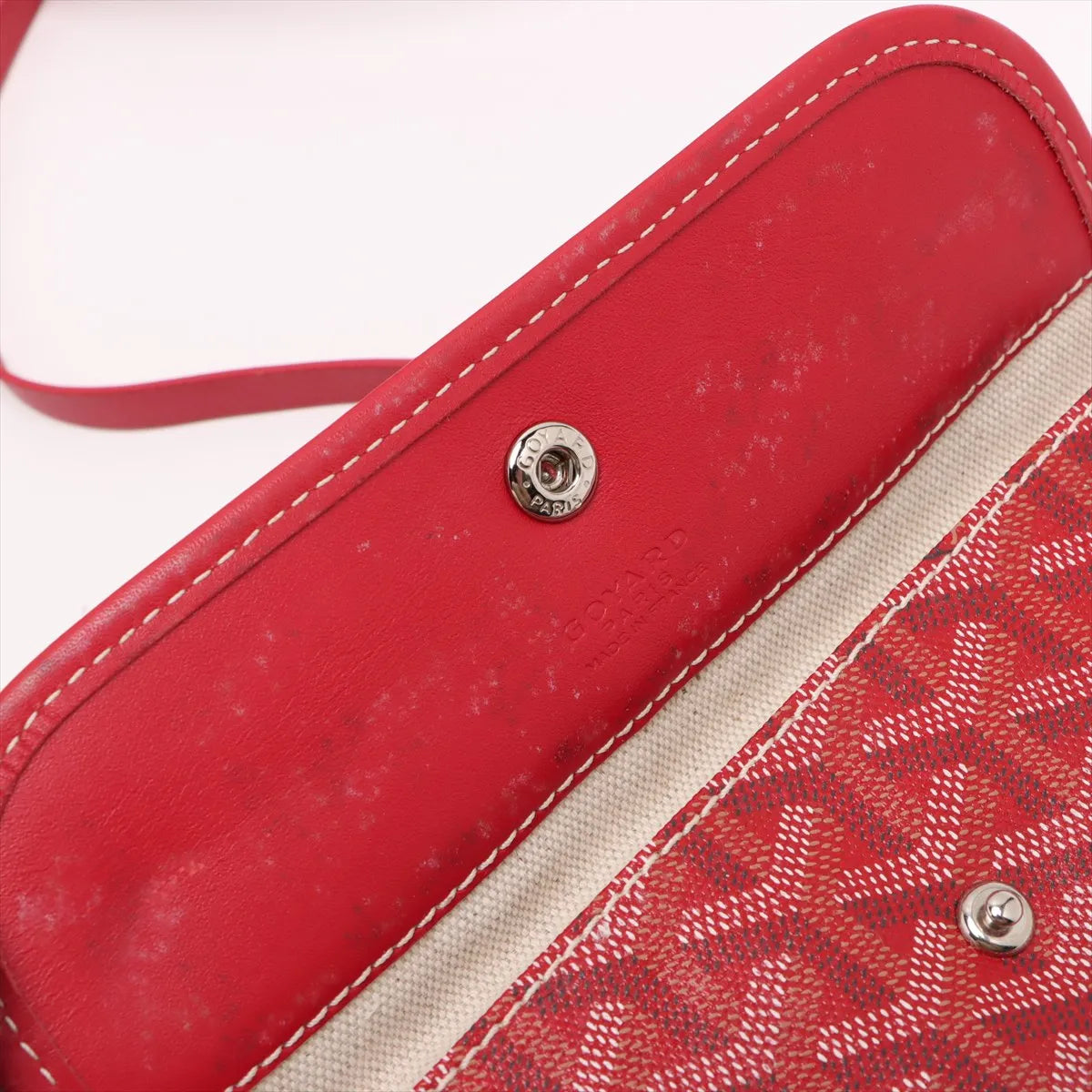 Goyard Saint Louis PM Tote Bag Red