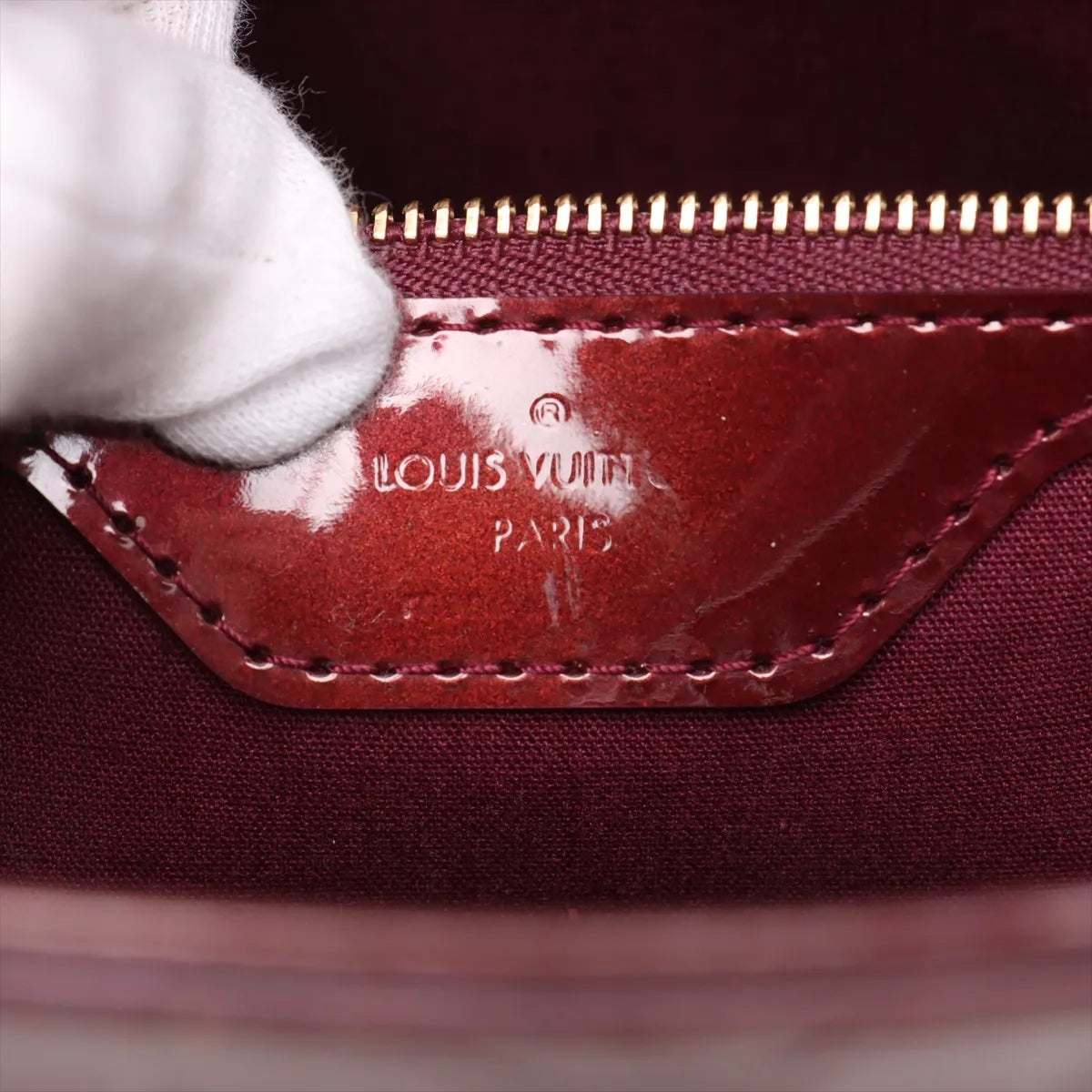 Louis Vuitton Monogram Vernis Avalon MM Amarante