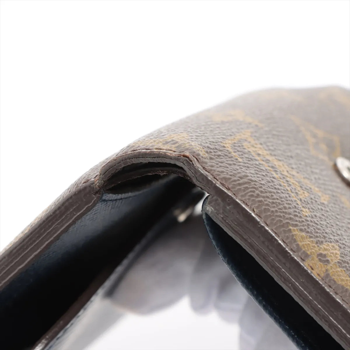 Louis Vuitton Monogram Epi Marie Lou Compact Wallet Blue