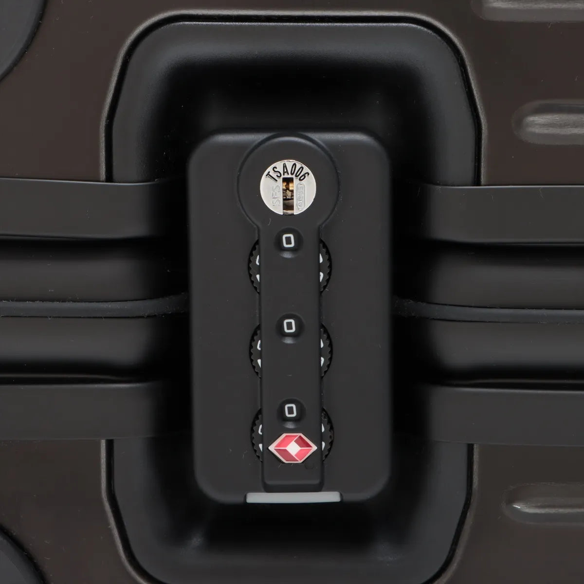 RIMOWA Check-in Aluminum Carry Case Black