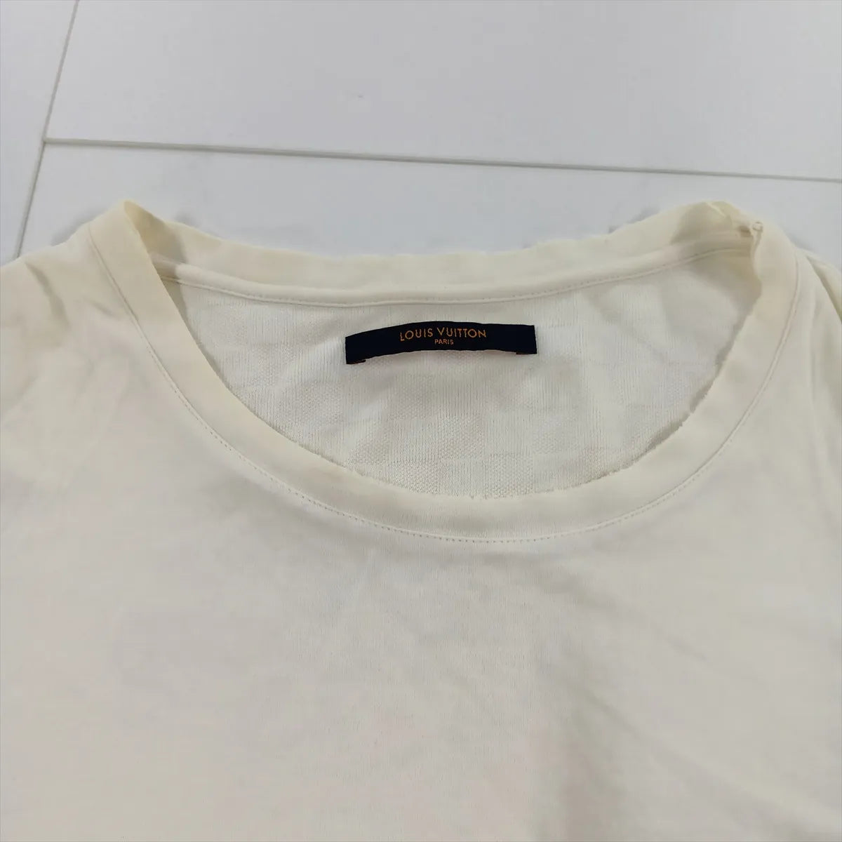 Louis Vuitton Pocket Cotton T-shirt White