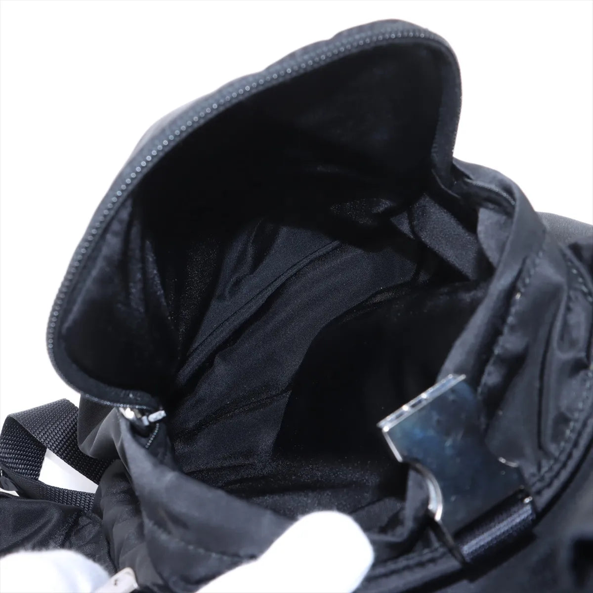 Prada Tessuto Nylon Backpack Black