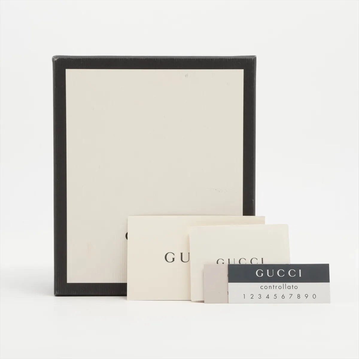 Gucci Guccissima Canvas Horsebit Leather Compact Wallet Black