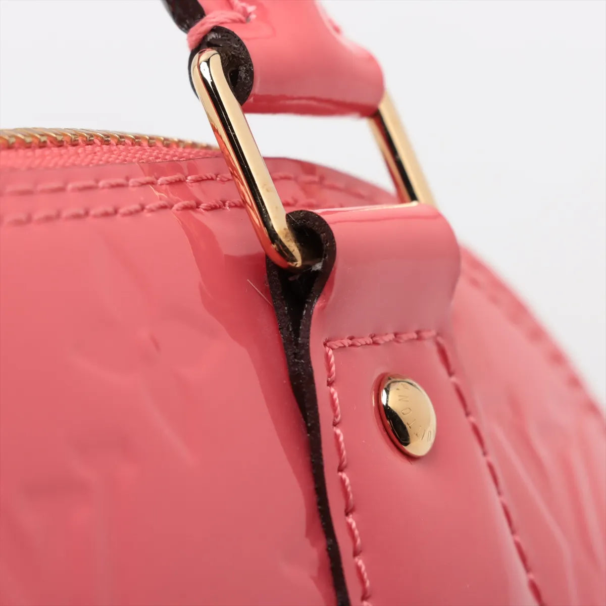 Louis Vuitton Vernis Alma BB Pink Peach