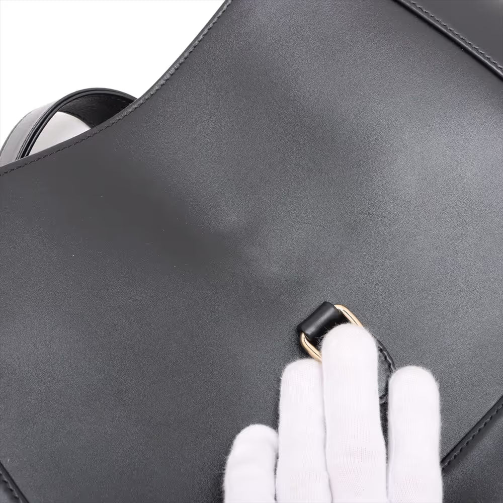 Gucci Jackie Leather Shoulder Bag Black