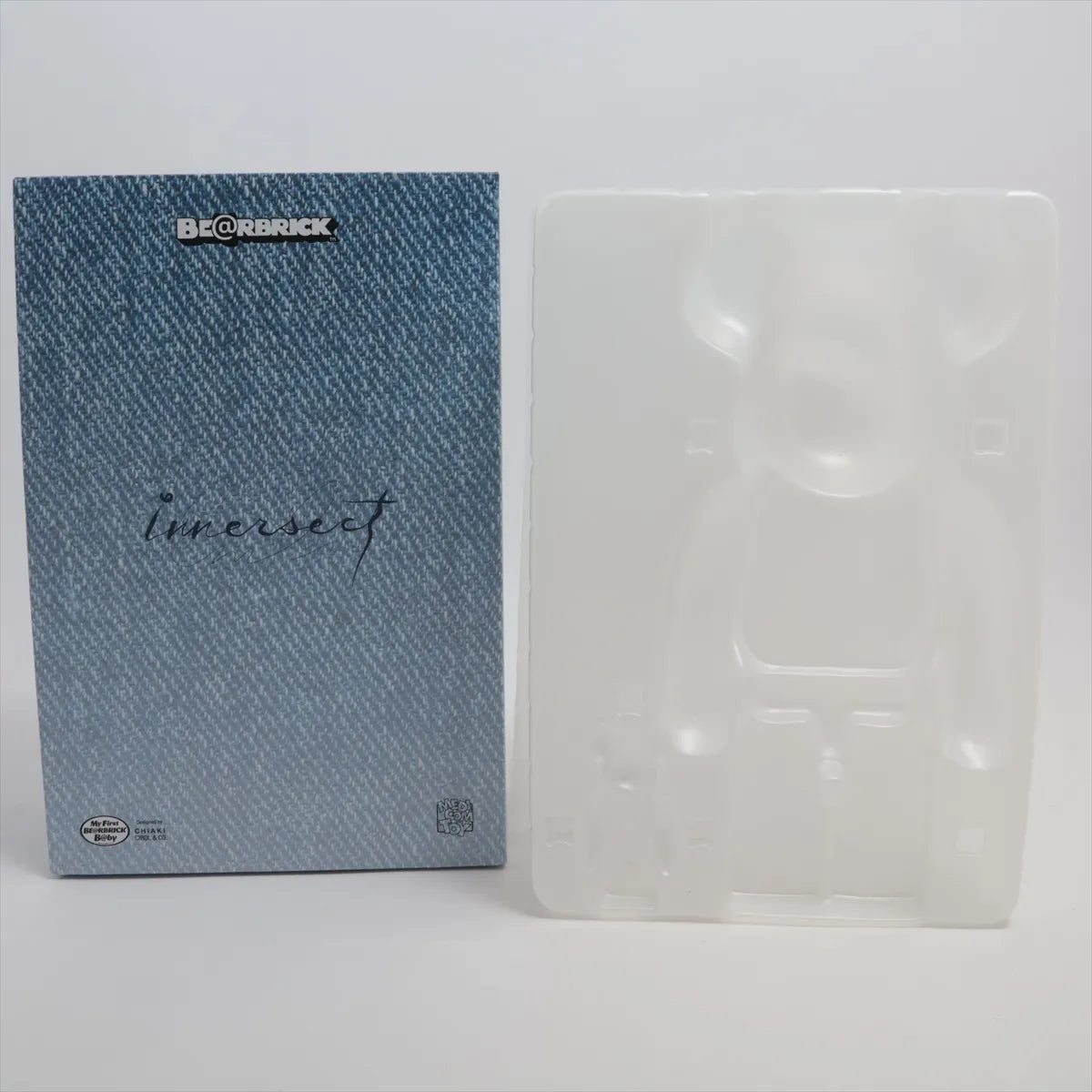 Bearbrick Figurine "My First Bearbrick” Baby Plastic Denim Blue
