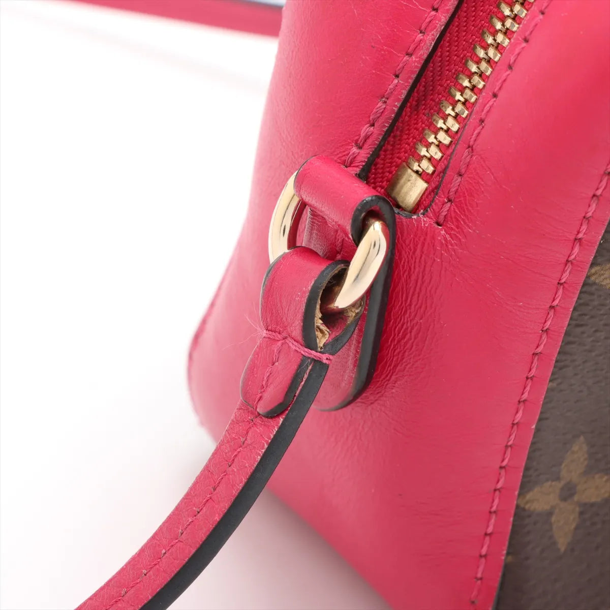 Louis Vuitton Monogram Saintonge Brown x Pink