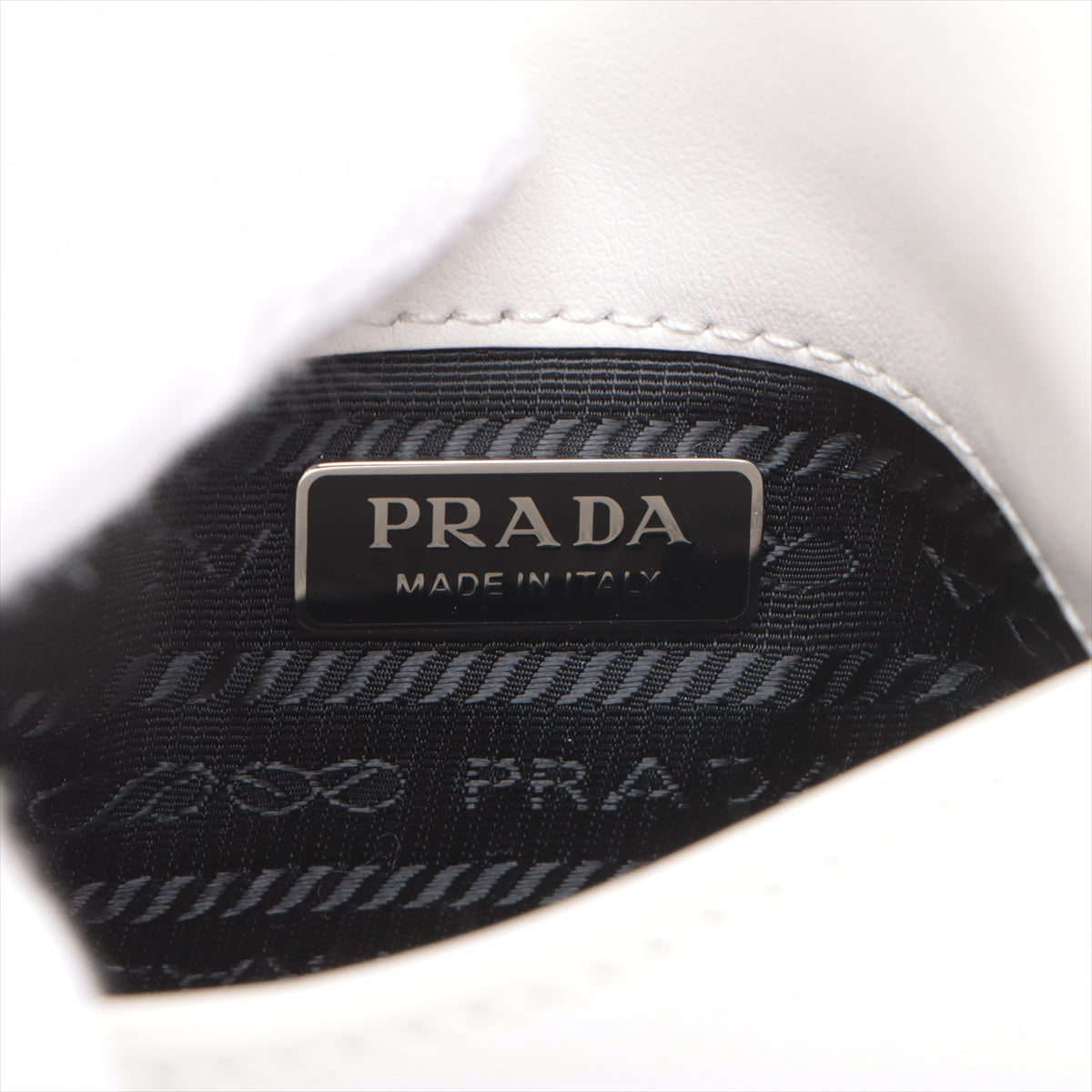 Prada Cleo Brushed Leather Shoulder Bag White * PREORDER *