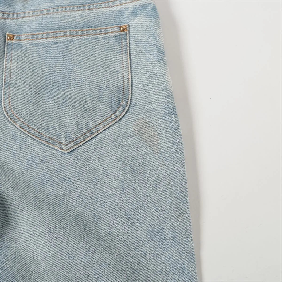 Louis Vuitton Cotton Denim Pant Blue