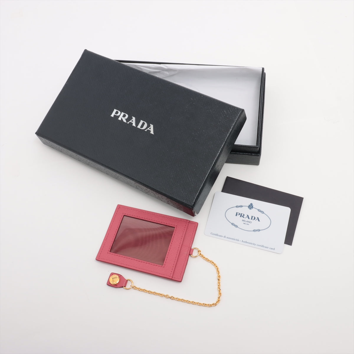 Prada Saffiano Leather Long Wallet Black