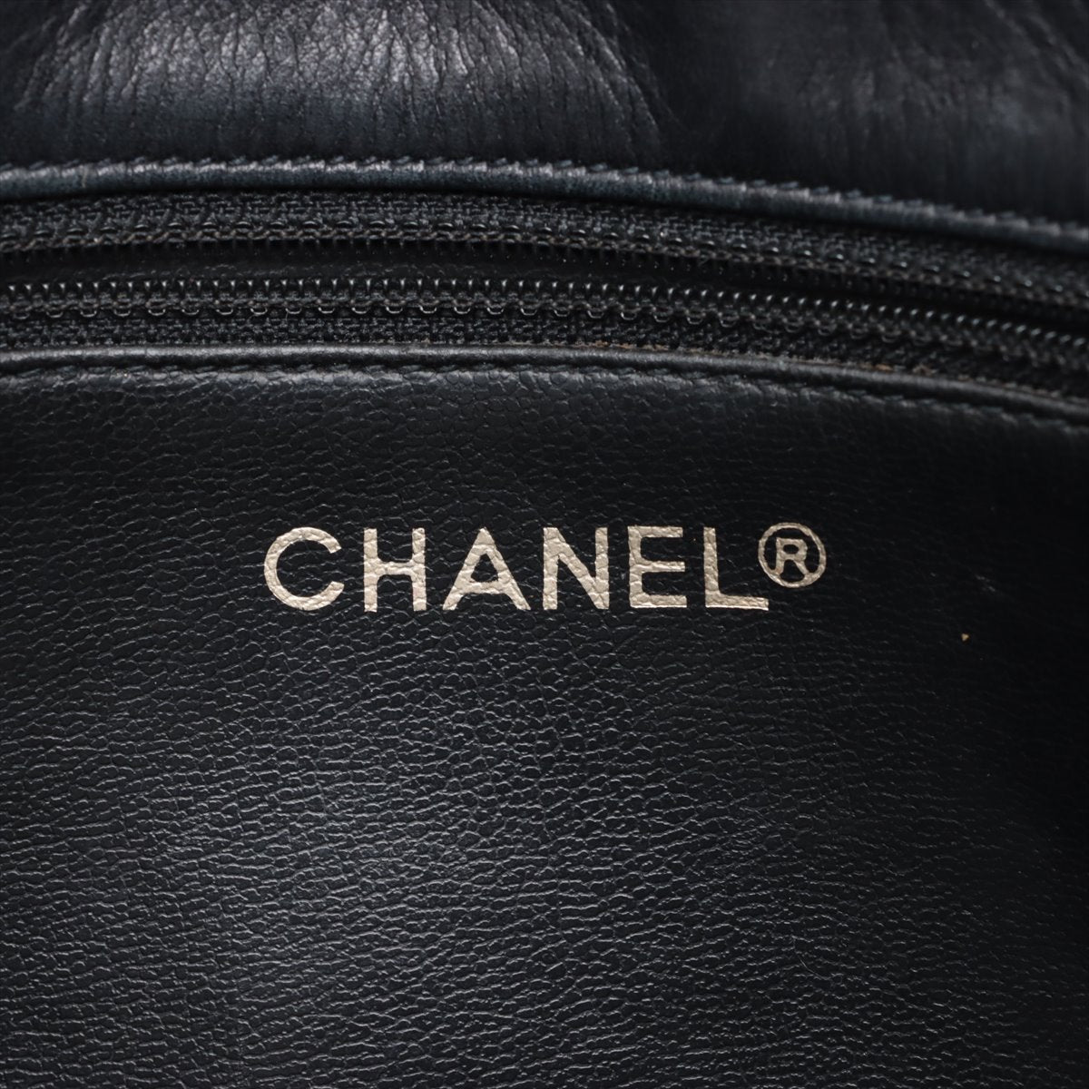 Chanel Matelasse Lambskin Chain Shoulder Bag Black