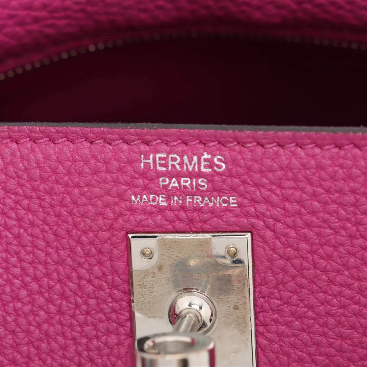 Hermes Kelly 25 Le Tournay Togo Rose Purple