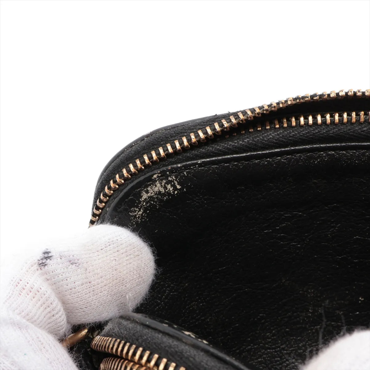 Saint Laurent Paris Becky Leather Chain Shoulder Bag Black