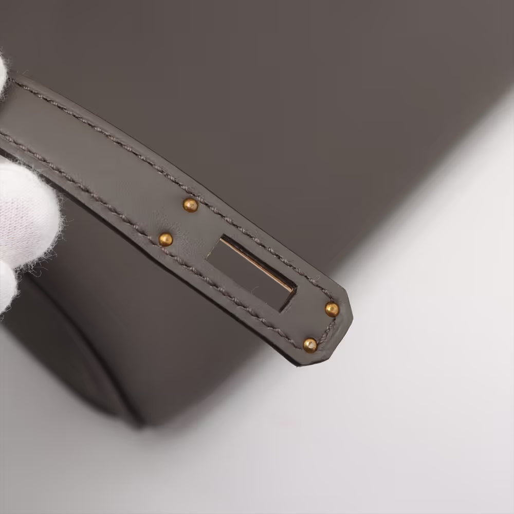 Hermès Birkin 25 Le Tournay Veau Swift Etain