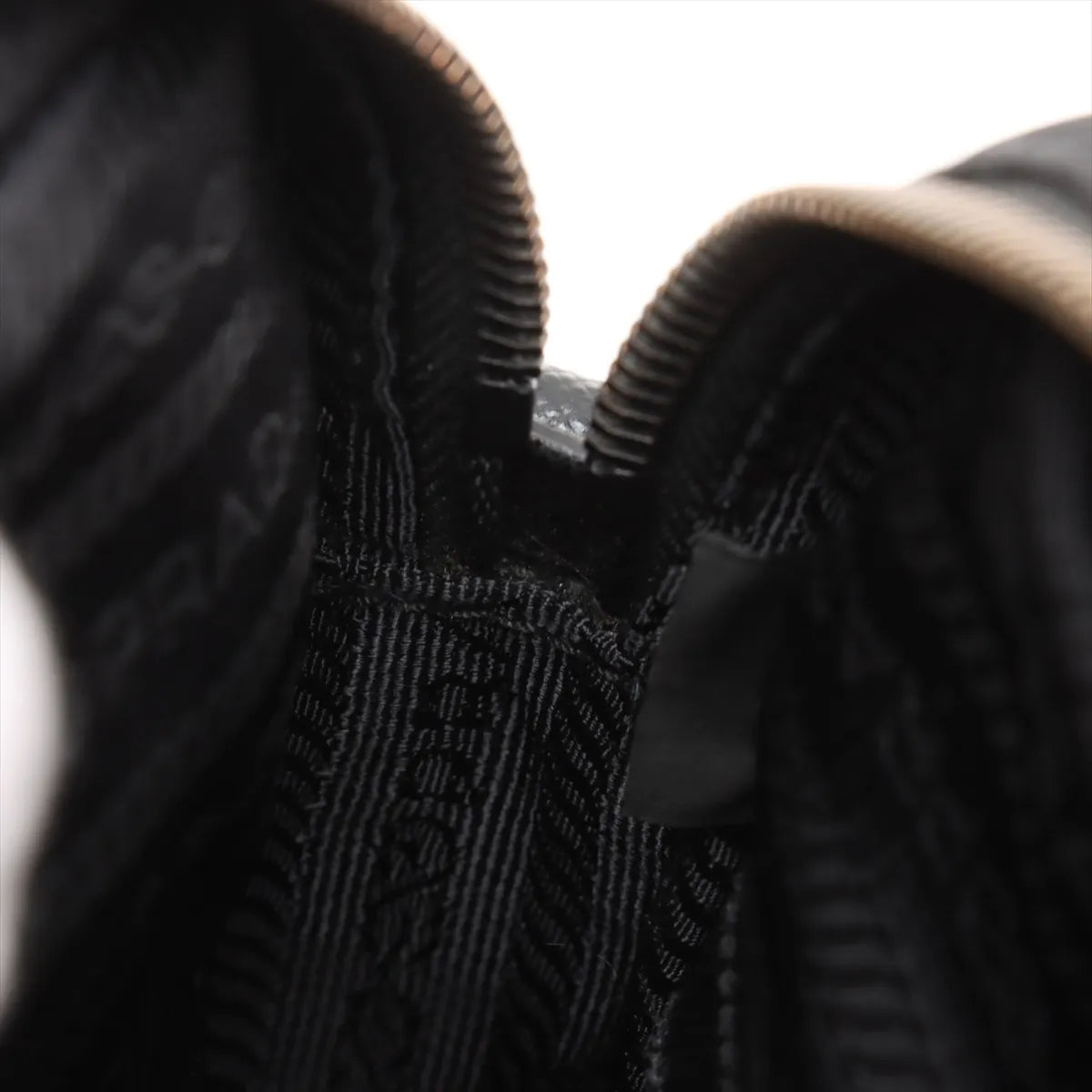 Prada Tessuto Nylon Messenger Bag Black