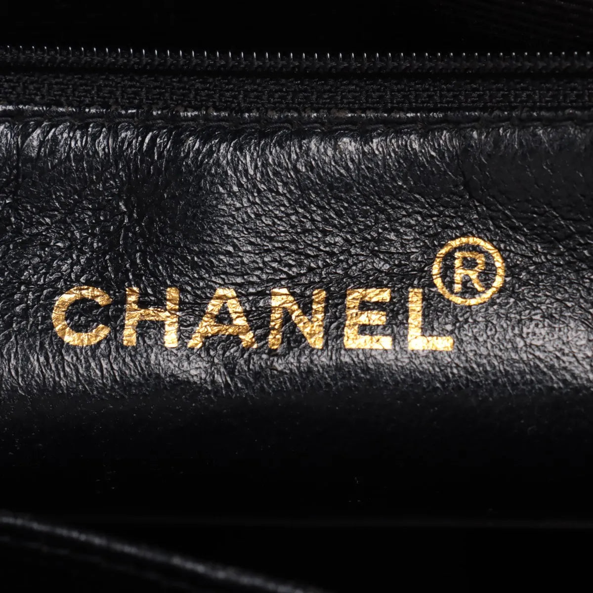 Chanel CC Logo Re-release Caviar Skin Tote Bag Black
