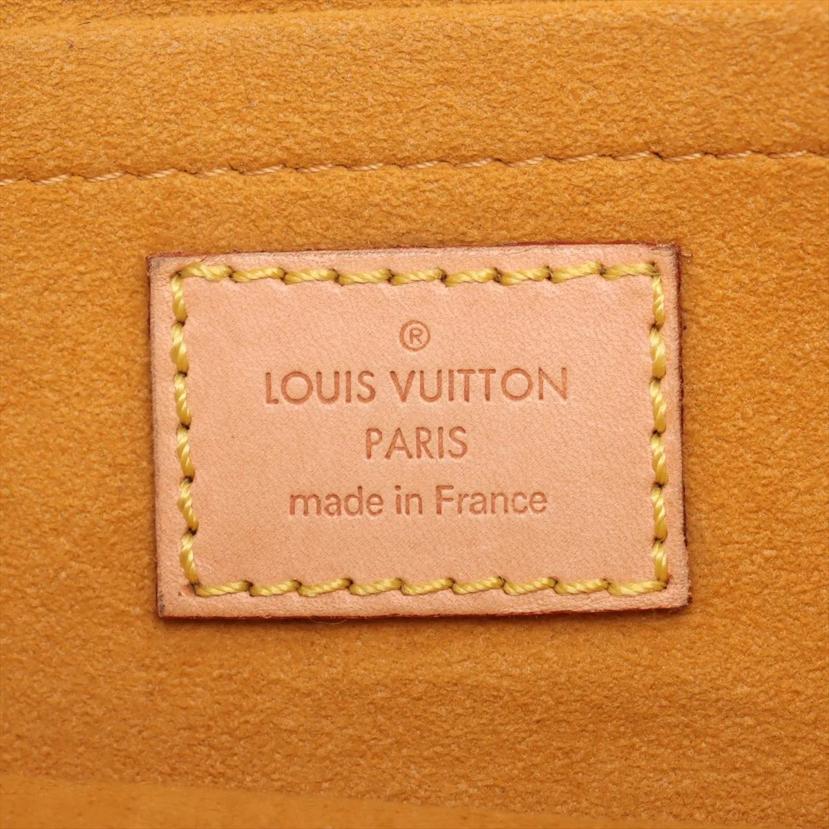 Louis Vuitton Monogram Denim Flat Shopper Blue