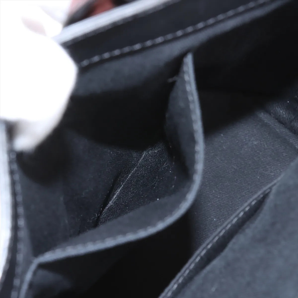 Berluti Forever Leather Tote Bag Black x Brown