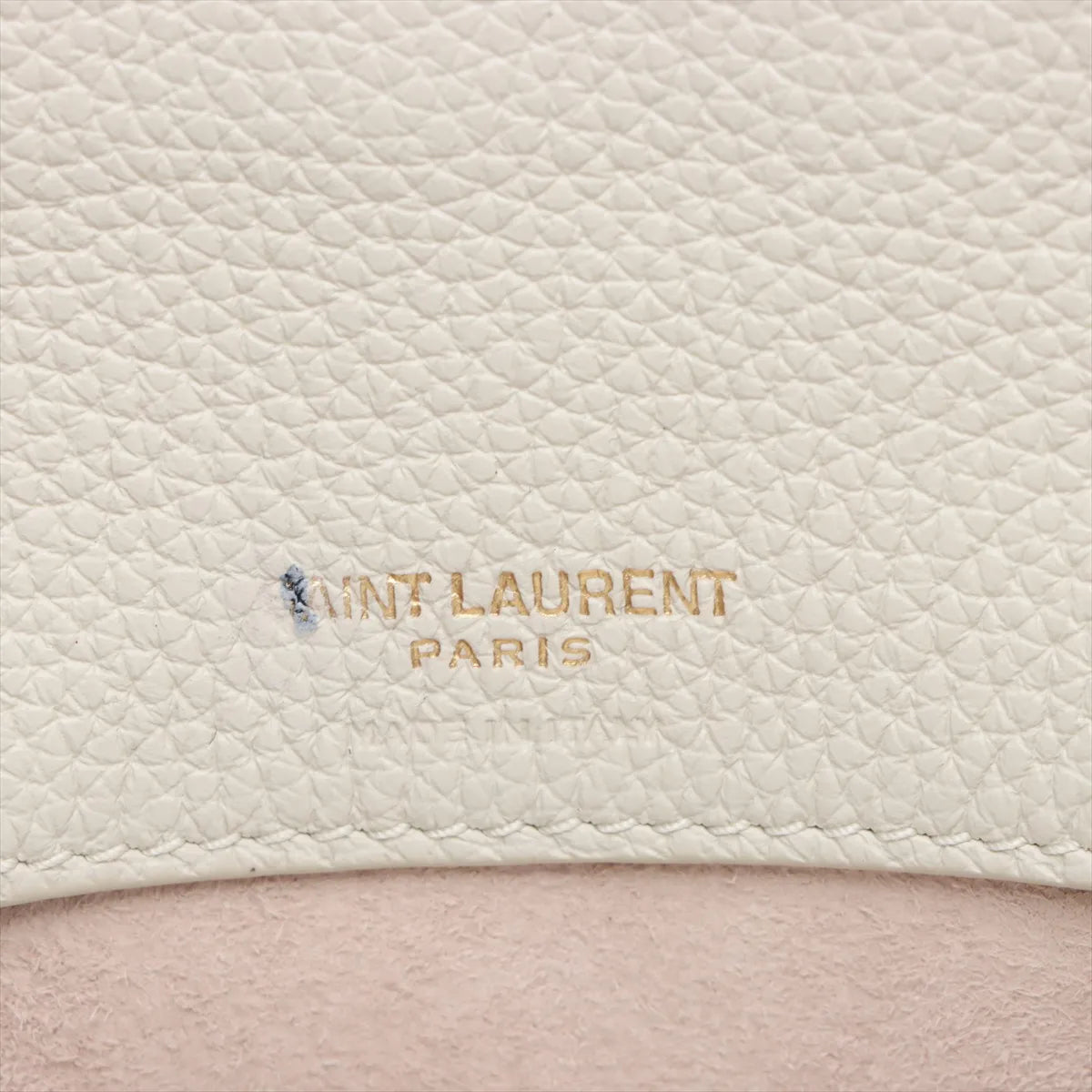 Saint Laurent Paris Sac de Jour Nano Leather Two-Way Handbag White
