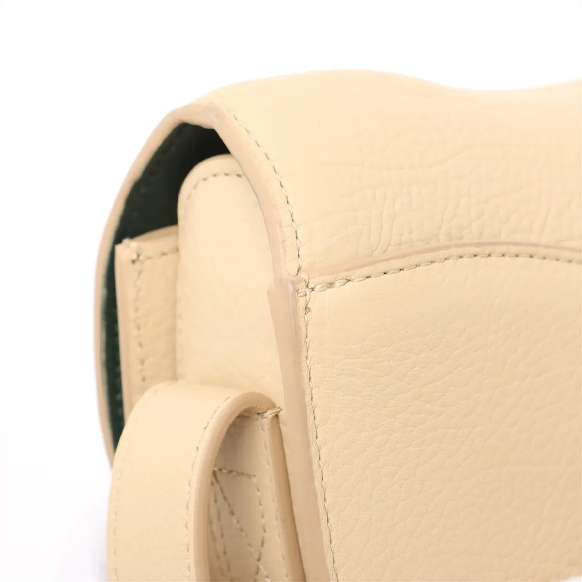 Burberry Rocking Horse Leather Shoulder Bag Beige