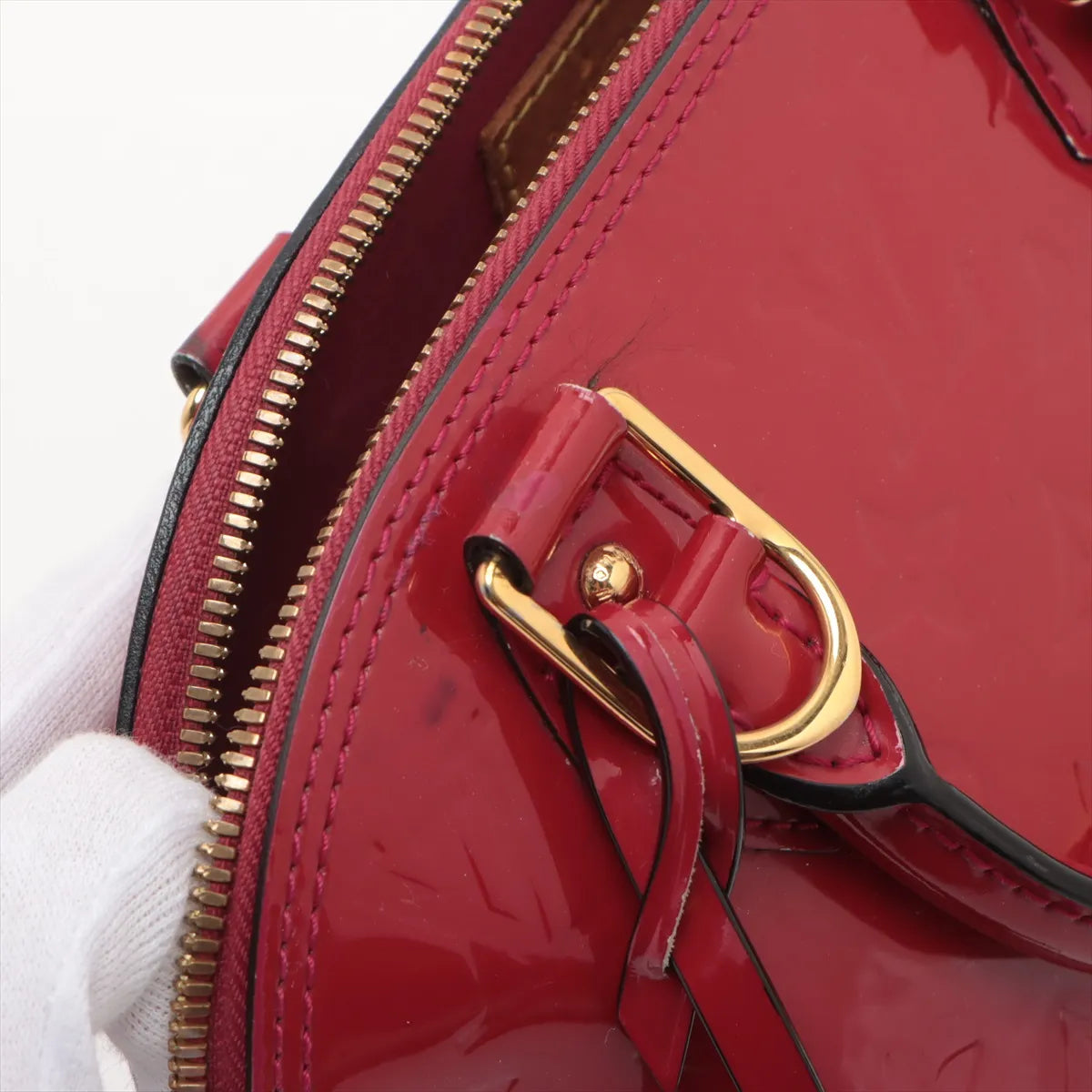 Louis Vuitton Monogram Vernis Alma BB Red  *PREORDER*