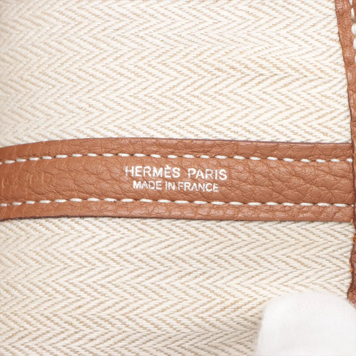 Hermès Garden Party 36 PM Negonda Gold
