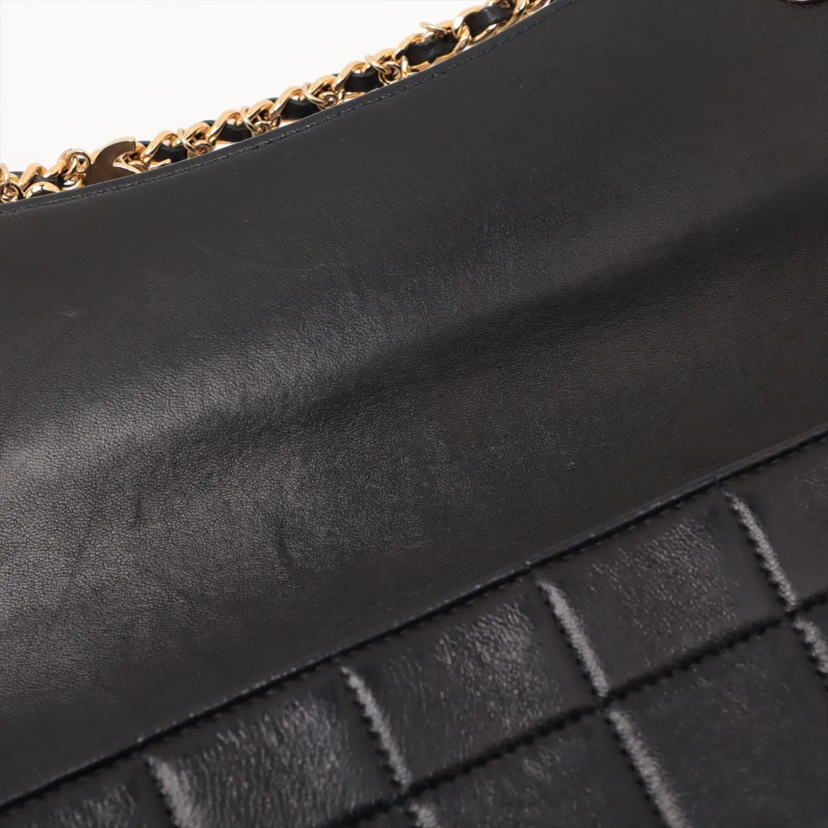 Chanel Chocolate Bar Lambskin Charm Chain Shoulder Bag Black *PREORDER*