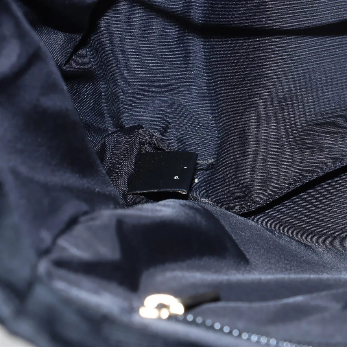 Chanel CC Logo New Travel Line Nylon Leather Tote Bag Black