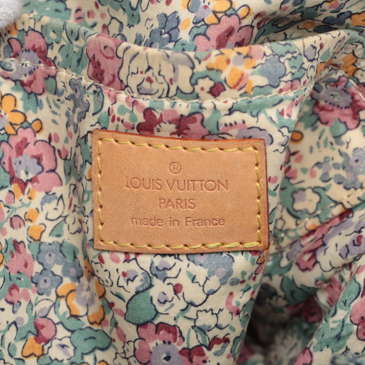 Louis Vuitton 2010s Rare Denim Patchwork Messenger Bag · INTO