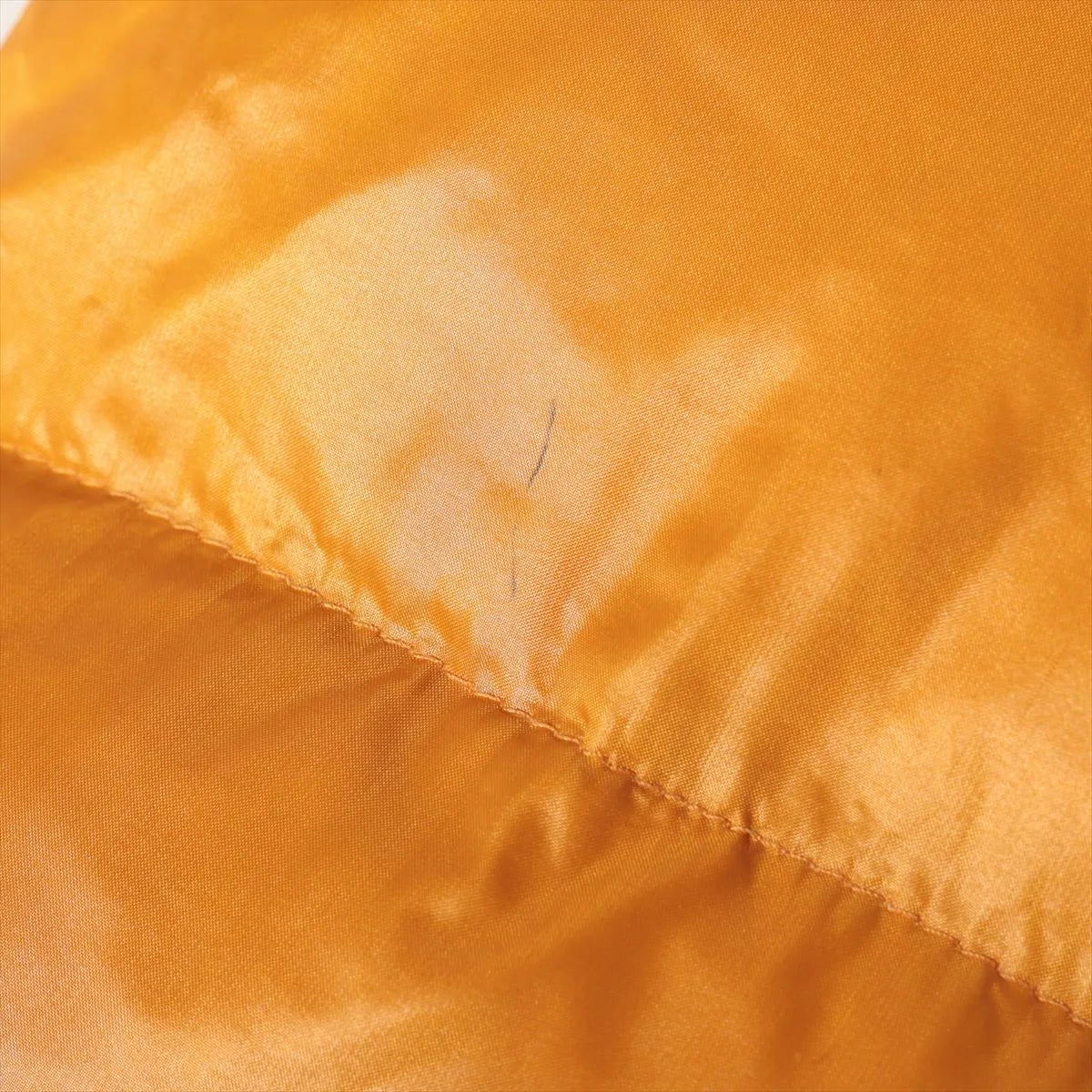 Burberry Children Nylon Fur Down Jacket Yellow