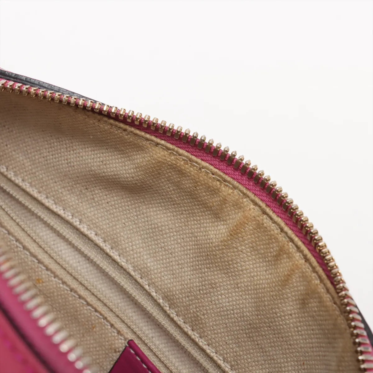 Gucci GG Supreme Patent Leather Handbag Multicolor
