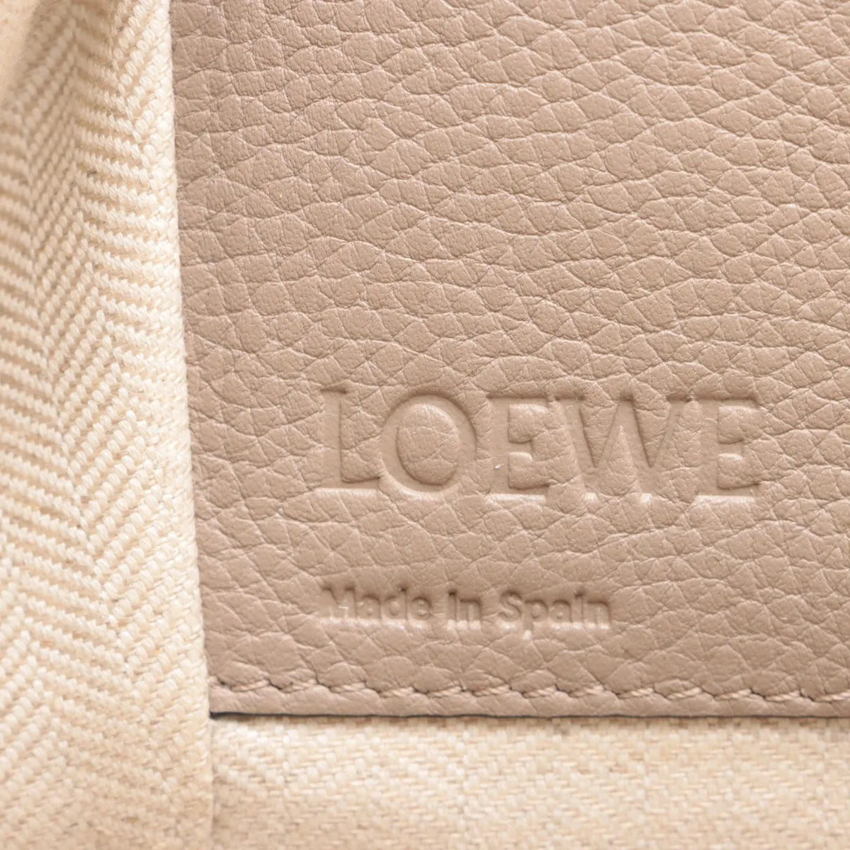 Loewe Hammock Small Leather Two-Way Shoulder Bag Brown