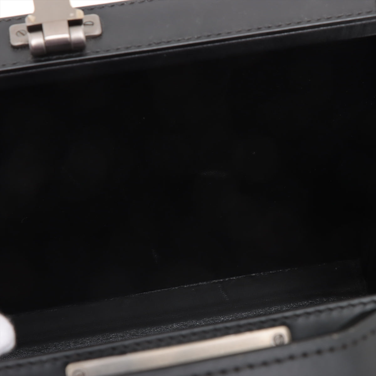 Christian Dior CD Diamond Lock Case Two-Way Bag Black * PREORDER *