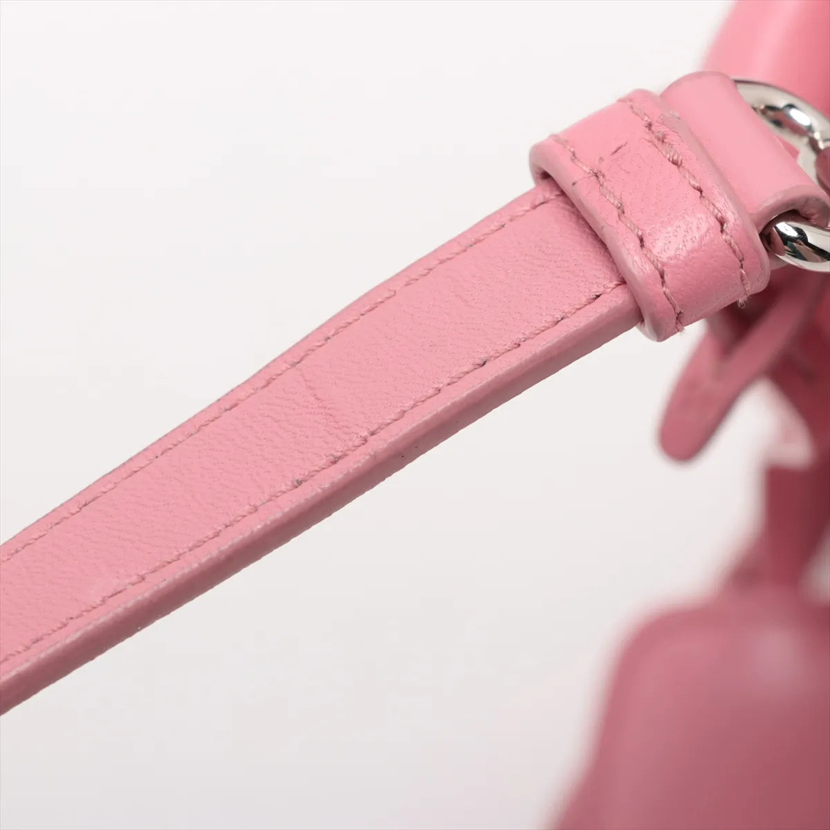 Prada Nappa Soft Moon Leather Two-Way Shoulder Bag Pink