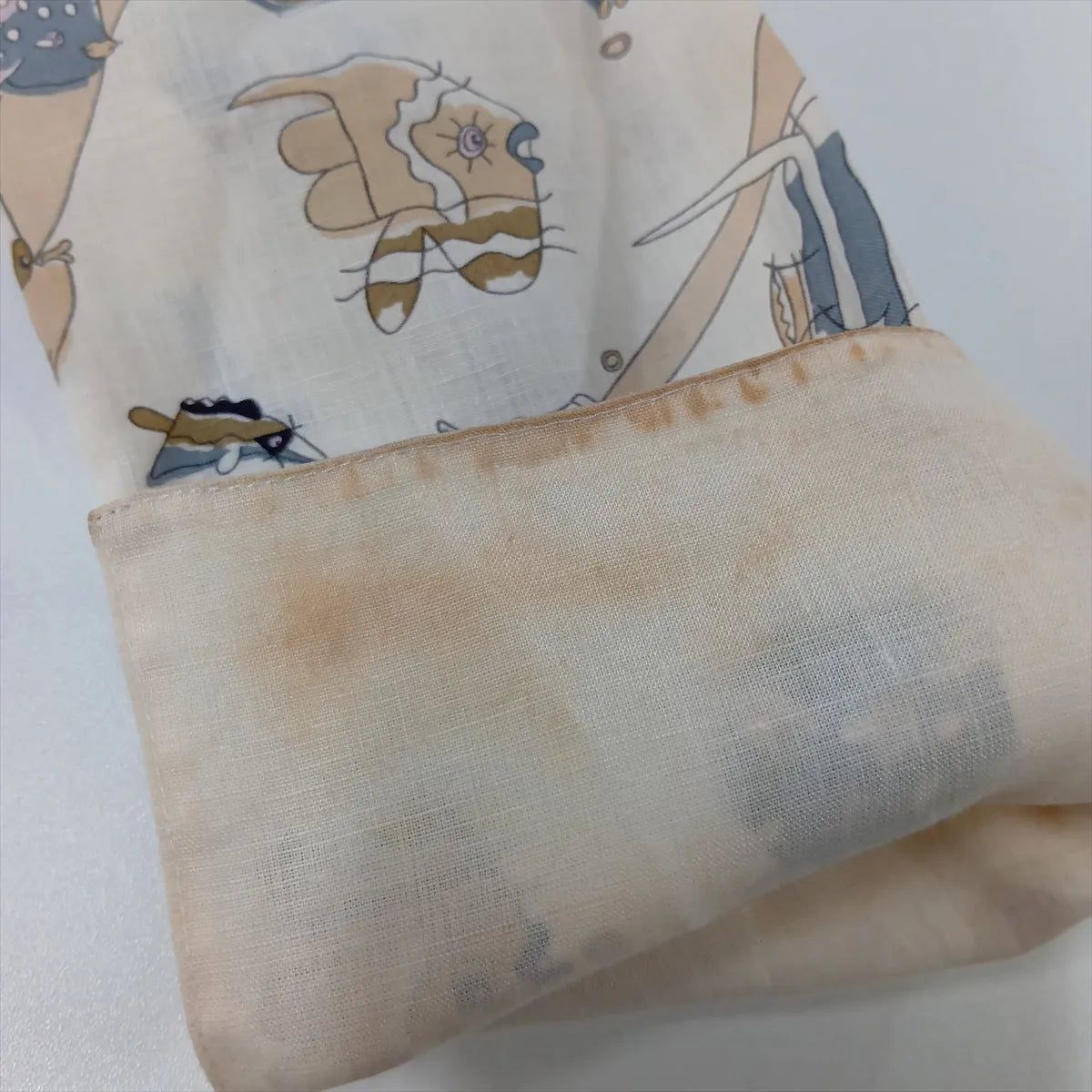 Hermes Margiela Linen Shirt Ivory