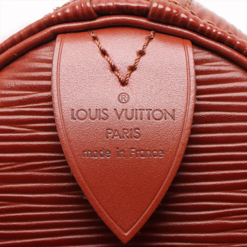 Louis Vuitton Epi Speedy 25 Brown