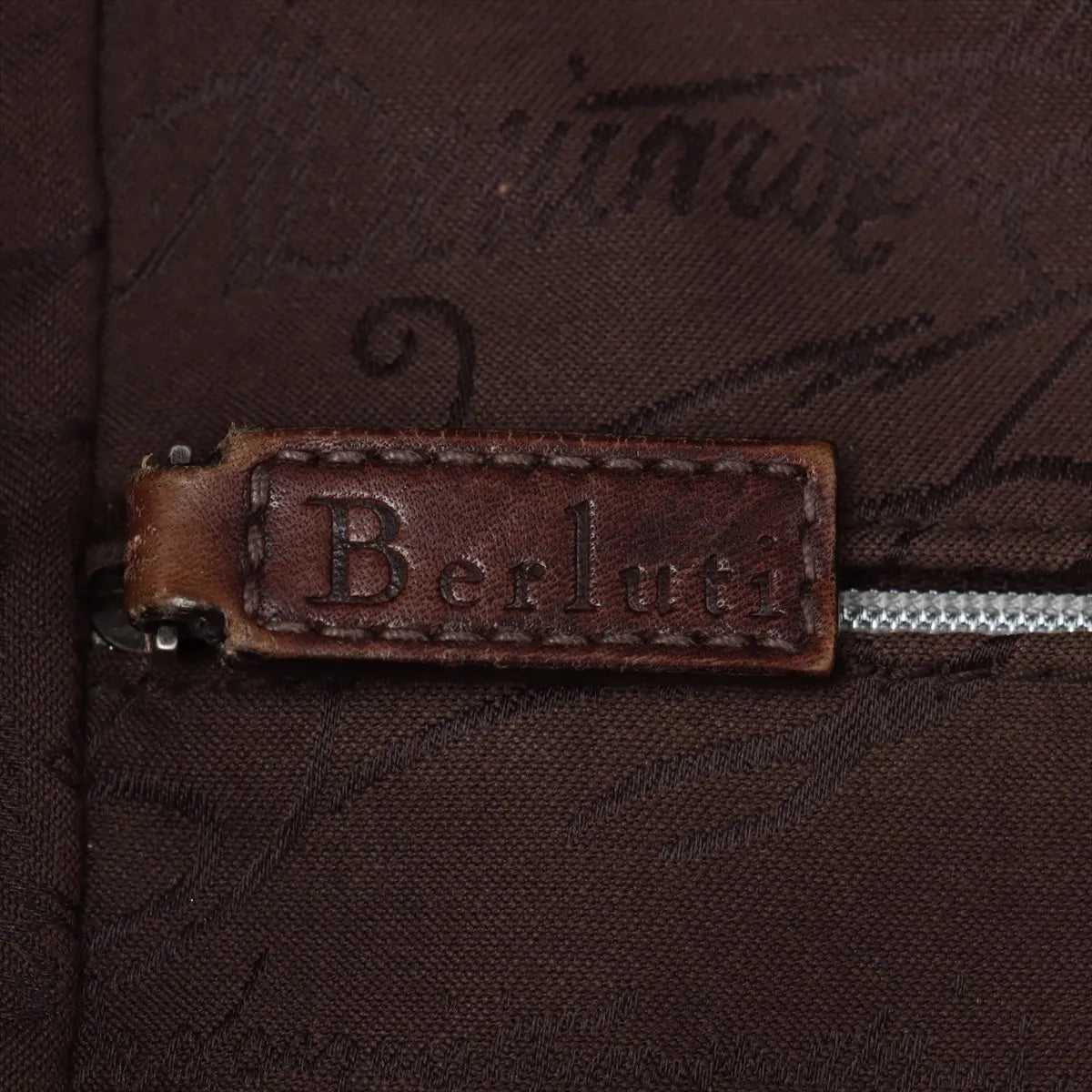 Berluti Formula 1000 Leather Suitcase Brown