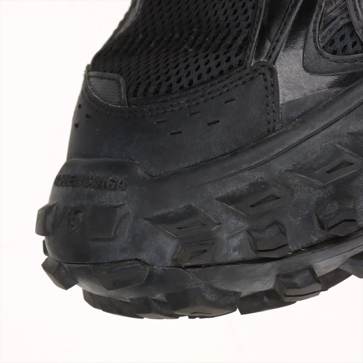 Balenciaga Bouncer Leather Men's Sneakers Black