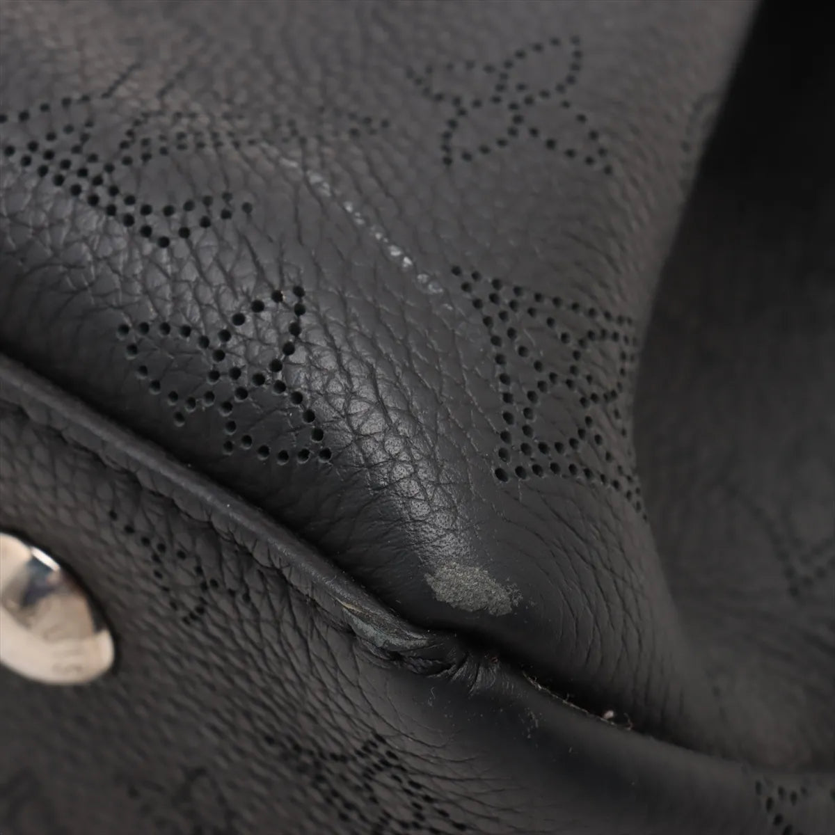 Louis Vuitton Monogram Mahina Bella Tote Bag Black