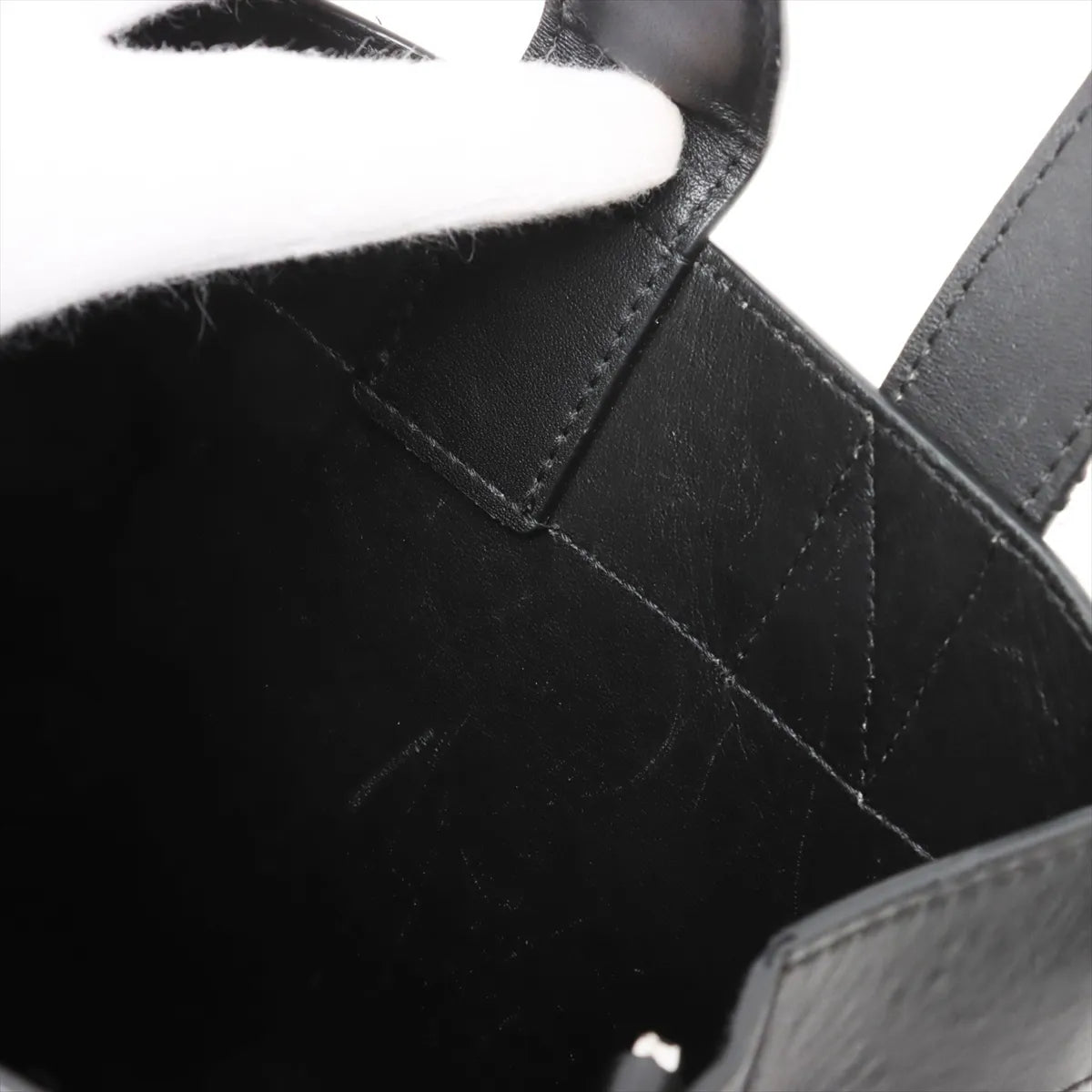 Dior x Stussy Leather Two-Way Tote Bag Black