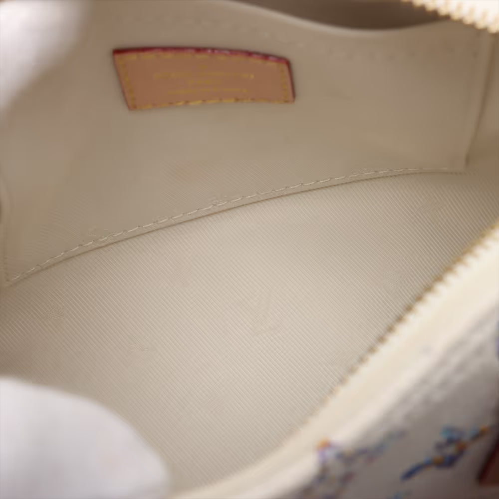 Louis Vuitton Monogram Jacquard Speedy Bandoulière 20 Beige