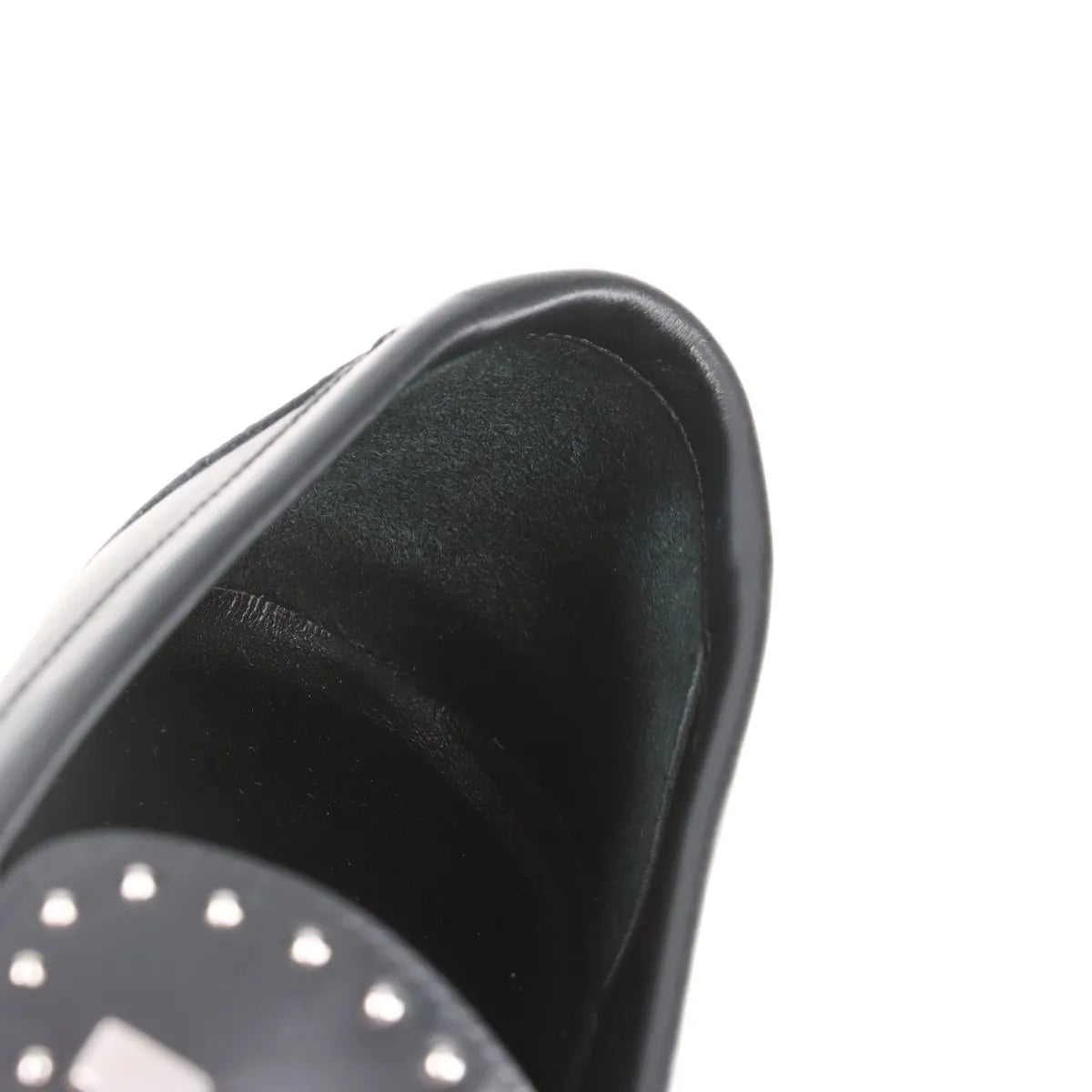 Hermès Royal Studs Loafer Black